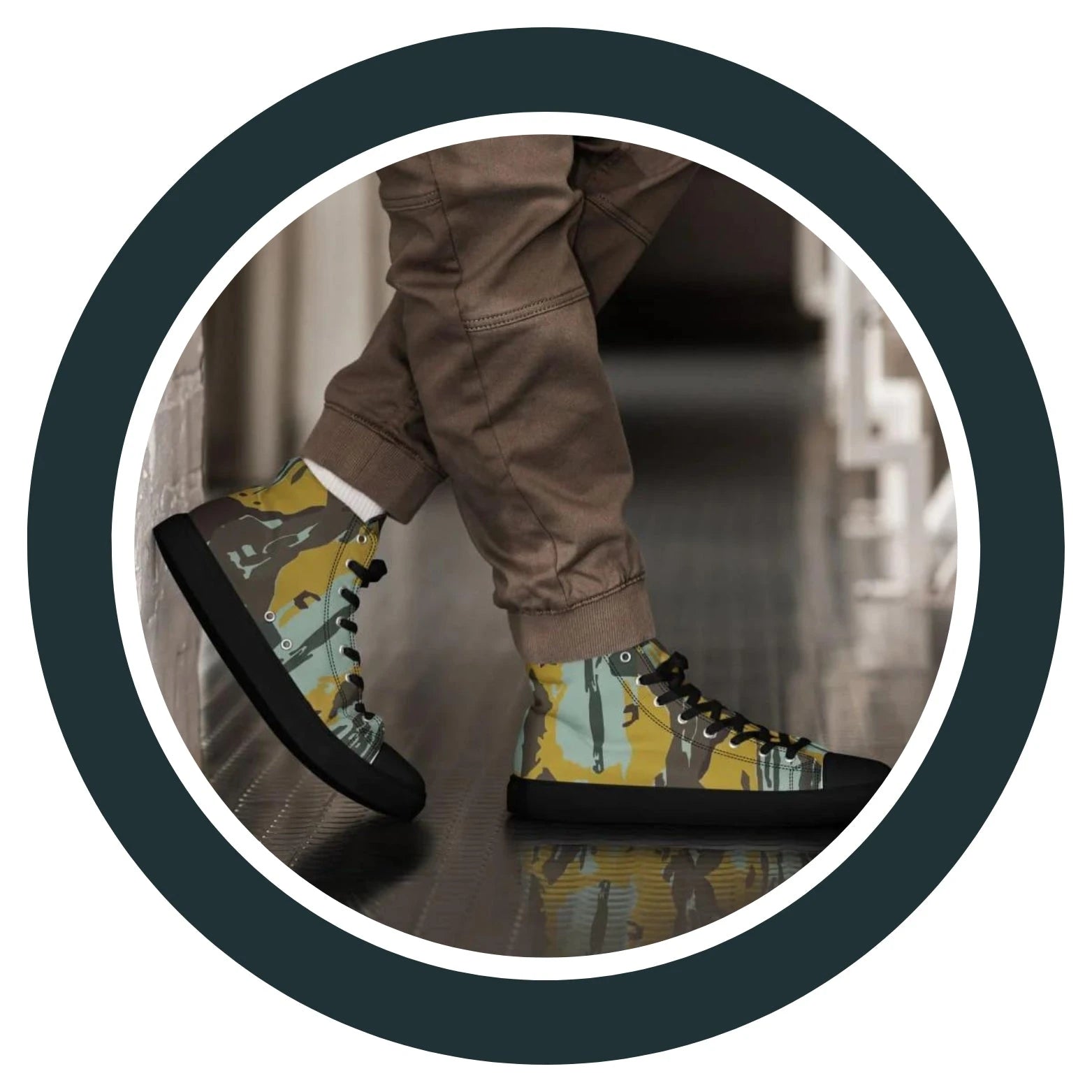 Canvas camo shoes clearance