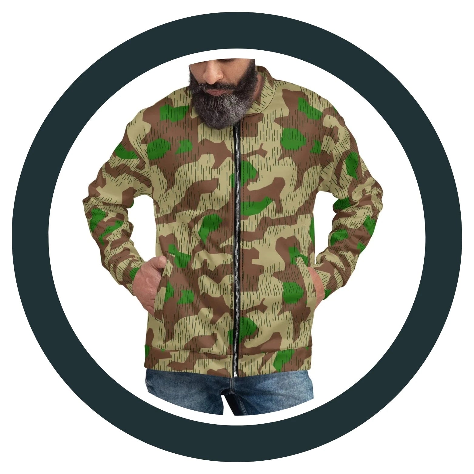 CAMO Unisex Bomber Jackets CAMO HQ
