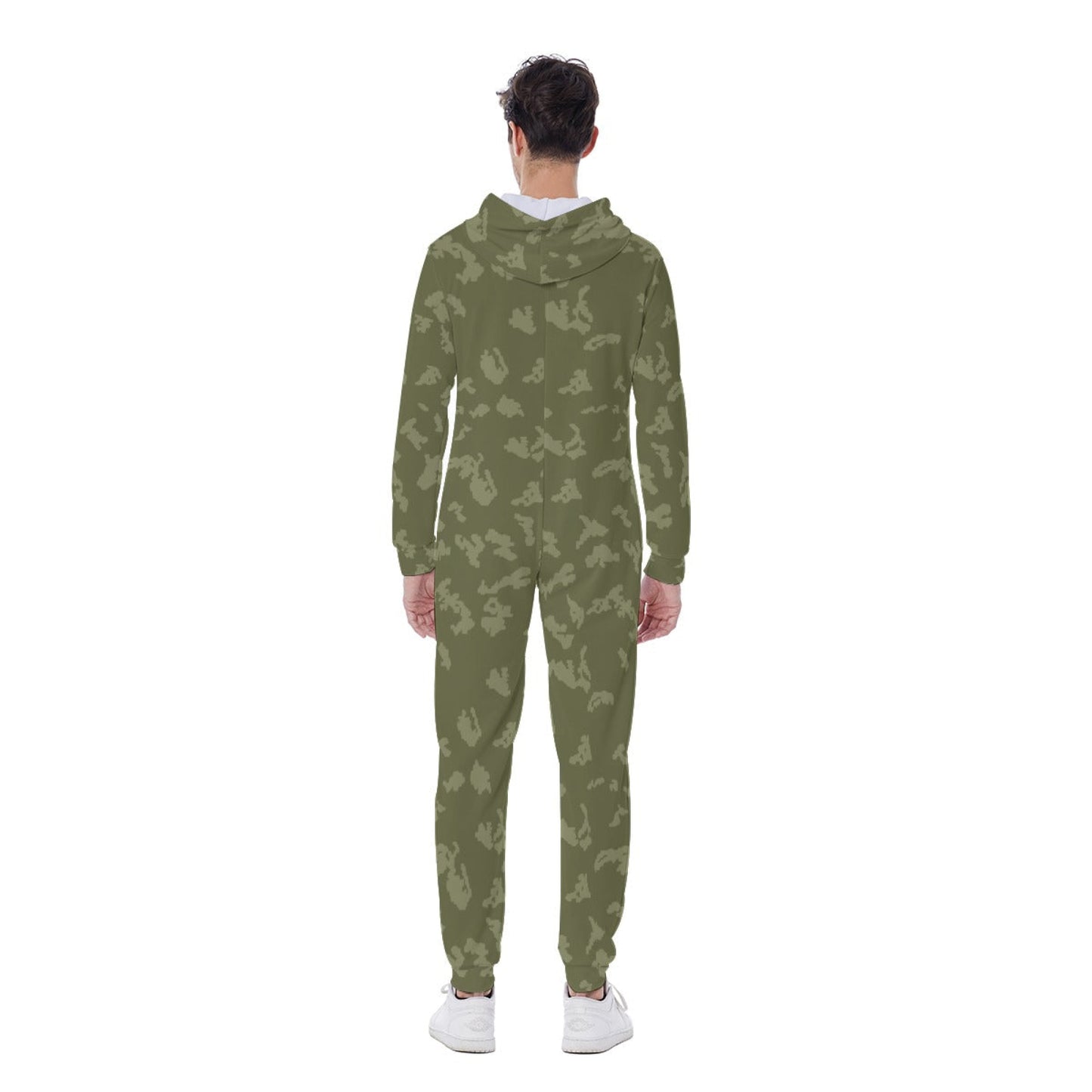 Russian KLMK Sunray Olive Drab CAMO Mens Hooded Jumpsuit