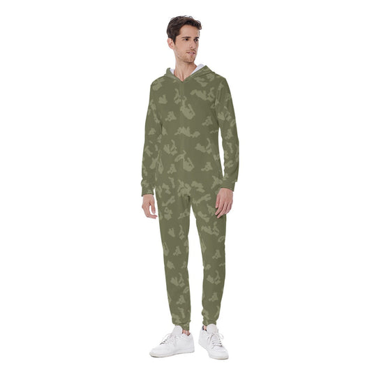 Russian KLMK Sunray Olive Drab CAMO Mens Hooded Jumpsuit