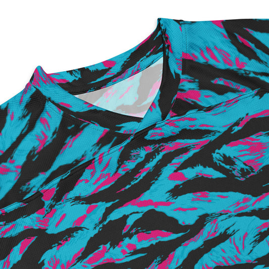 American Miami Vice Tiger Stripe CAMO Unisex Hockey Fan Jersey