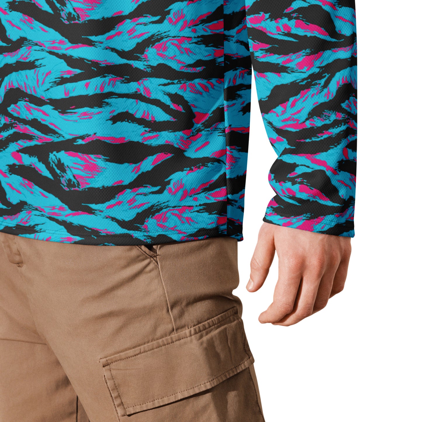 American Miami Vice Tiger Stripe CAMO Unisex Hockey Fan Jersey