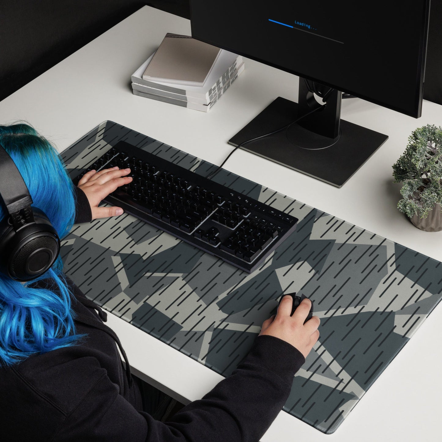 Ad Astra Moon Splittermuster Urban Movie CAMO Gaming mouse pad - Mouse Pads