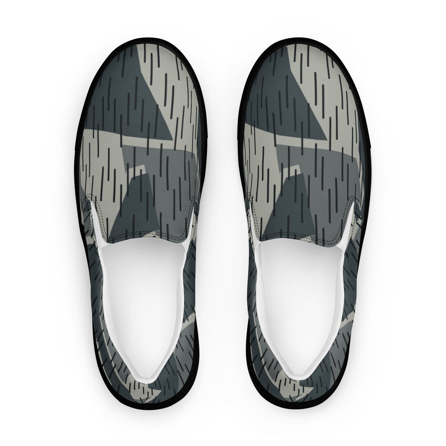 Ad Astra Moon Splittermuster Urban Movie CAMO Mens Slip-On Canvas Shoes