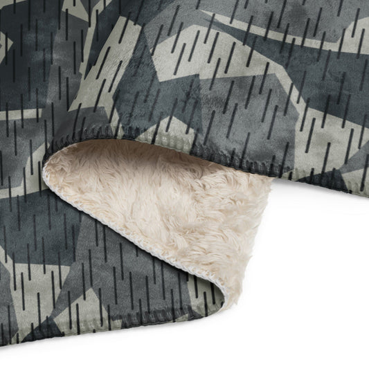 Ad Astra Moon Splittermuster Urban Movie CAMO Sherpa blanket - Blankets