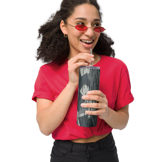 Ad Astra Moon Splittermuster Urban Movie CAMO Stainless Steel Tumbler