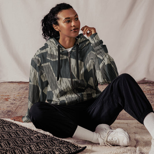 Ad Astra Moon Splittermuster Urban Movie CAMO Unisex zip hoodie - Zip Hoodies