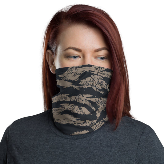 Afghanistan Taliban Special Forces Badri Tiger Stripe CAMO Neck Gaiter - Gaiters