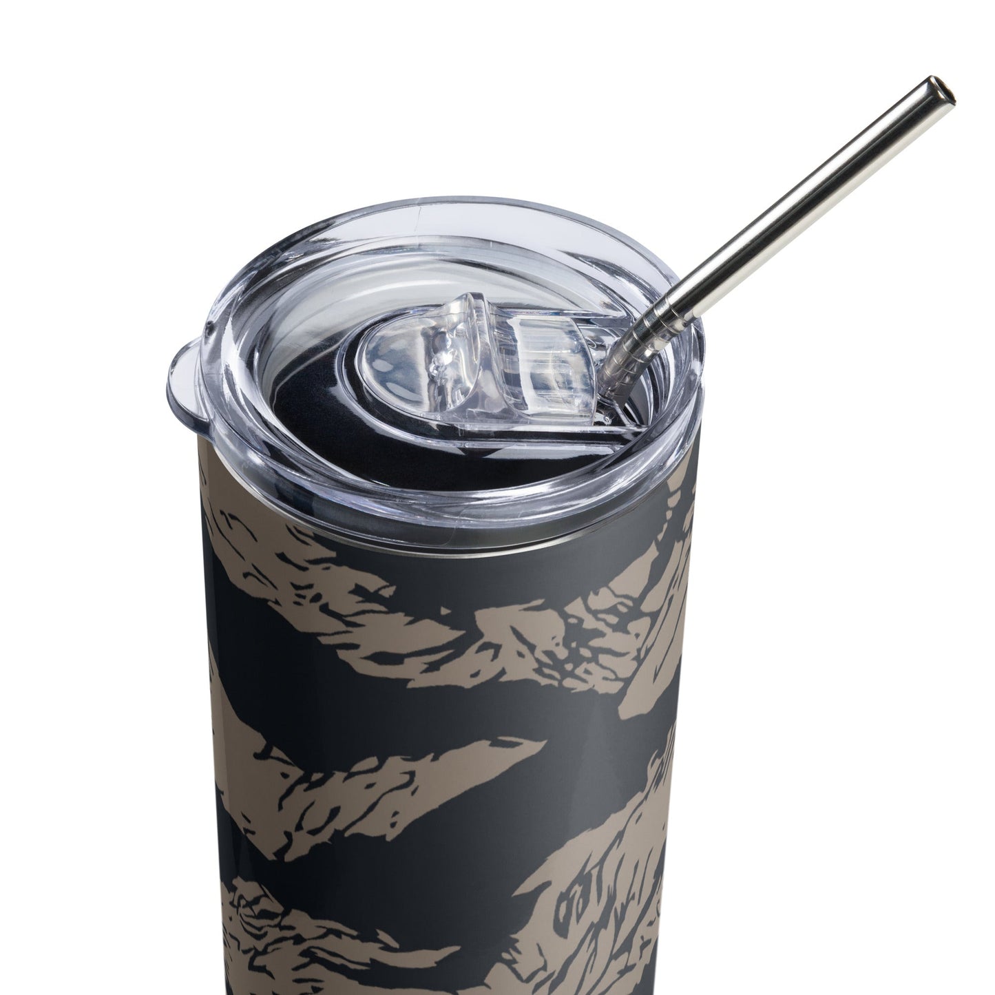Afghanistan Taliban Special Forces Badri Tiger Stripe CAMO Stainless steel tumbler - Steel Tumblers
