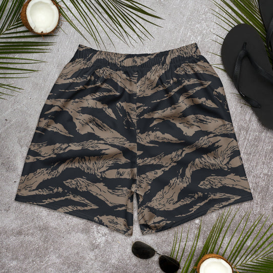 Afghanistan Taliban Special Forces Badri Tiger Stripe CAMO Unisex Athletic Long Shorts