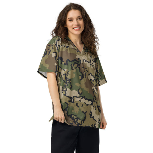 Alaska Chocolate Chip Multi-terrain CAMO American football jersey - Football Jersey