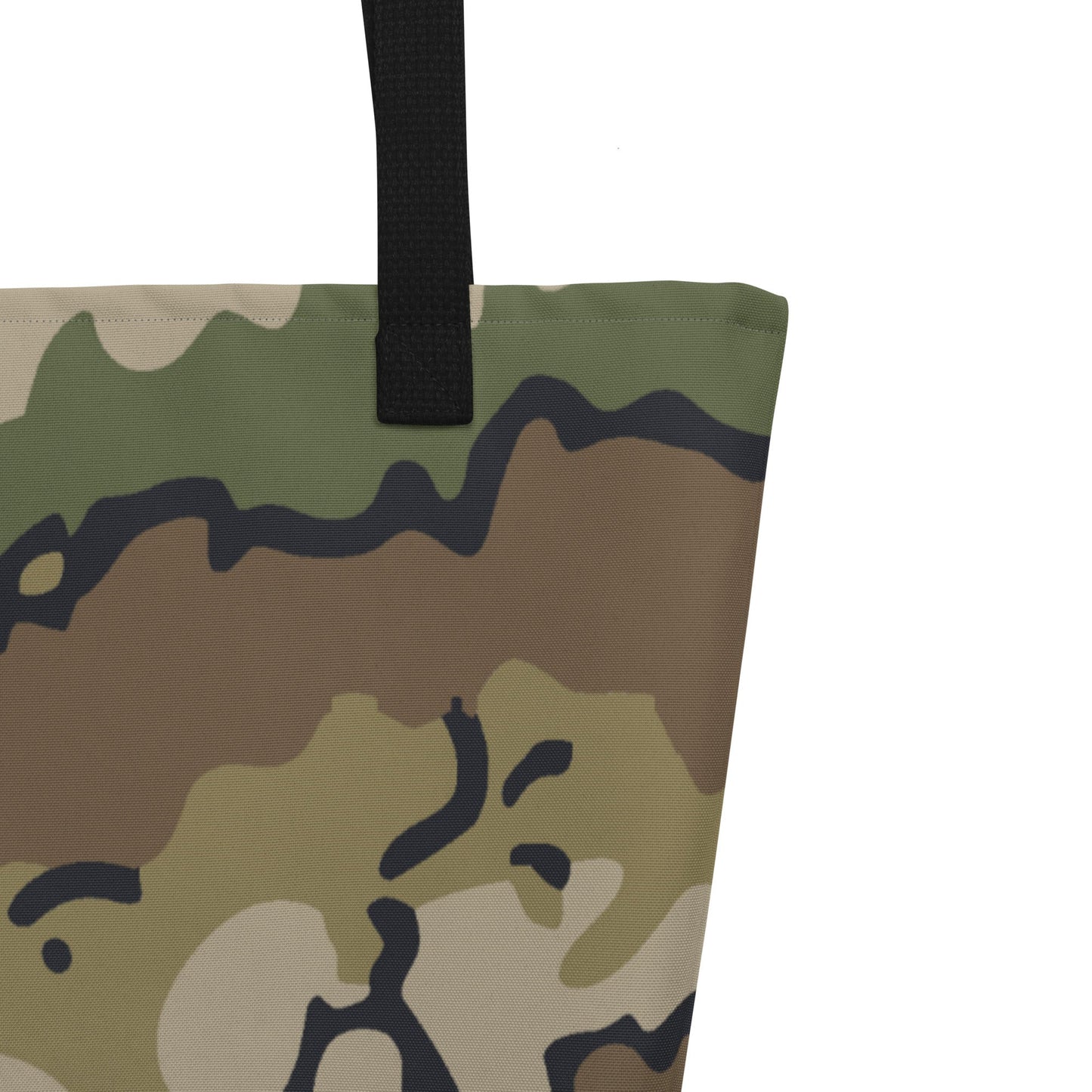 Alaska Chocolate Chip Multi-terrain CAMO Large Tote Bag