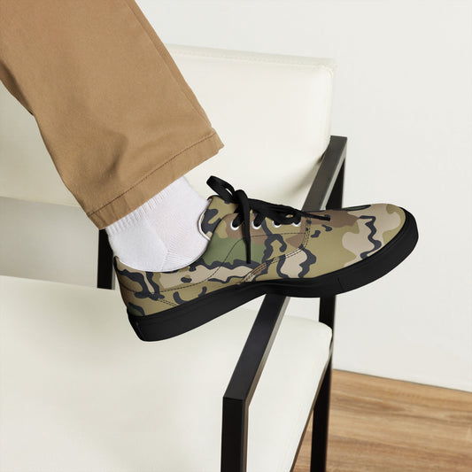 Alaska Chocolate Chip Multi-terrain CAMO Mens Lace-Up Canvas Shoes - Lace-up