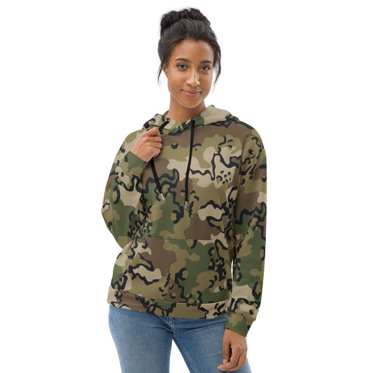 Alaska Chocolate Chip Multi-terrain CAMO Unisex Hoodie - Hoodies