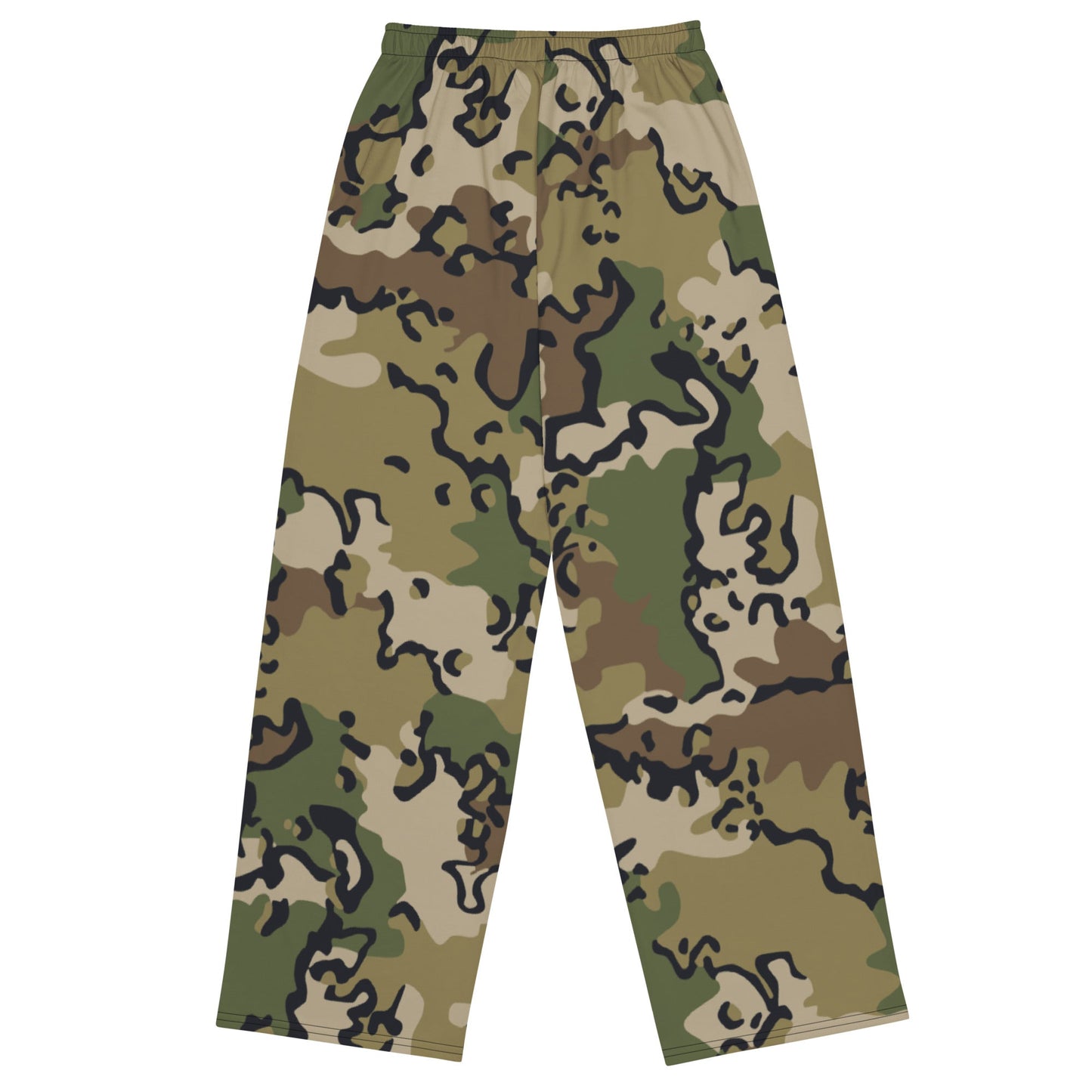 Alaska Chocolate Chip Multi-terrain CAMO unisex wide-leg pants - Wide-leg Pants