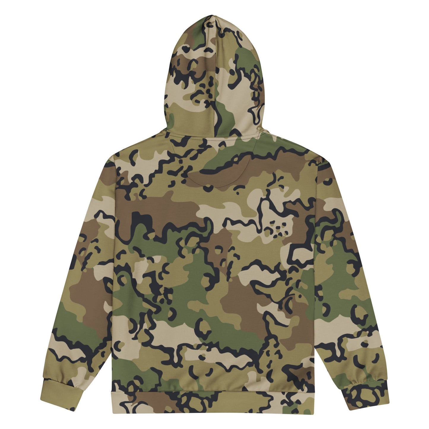 Alaska Chocolate Chip Multi-terrain CAMO Unisex zip hoodie - Zip Hoodies