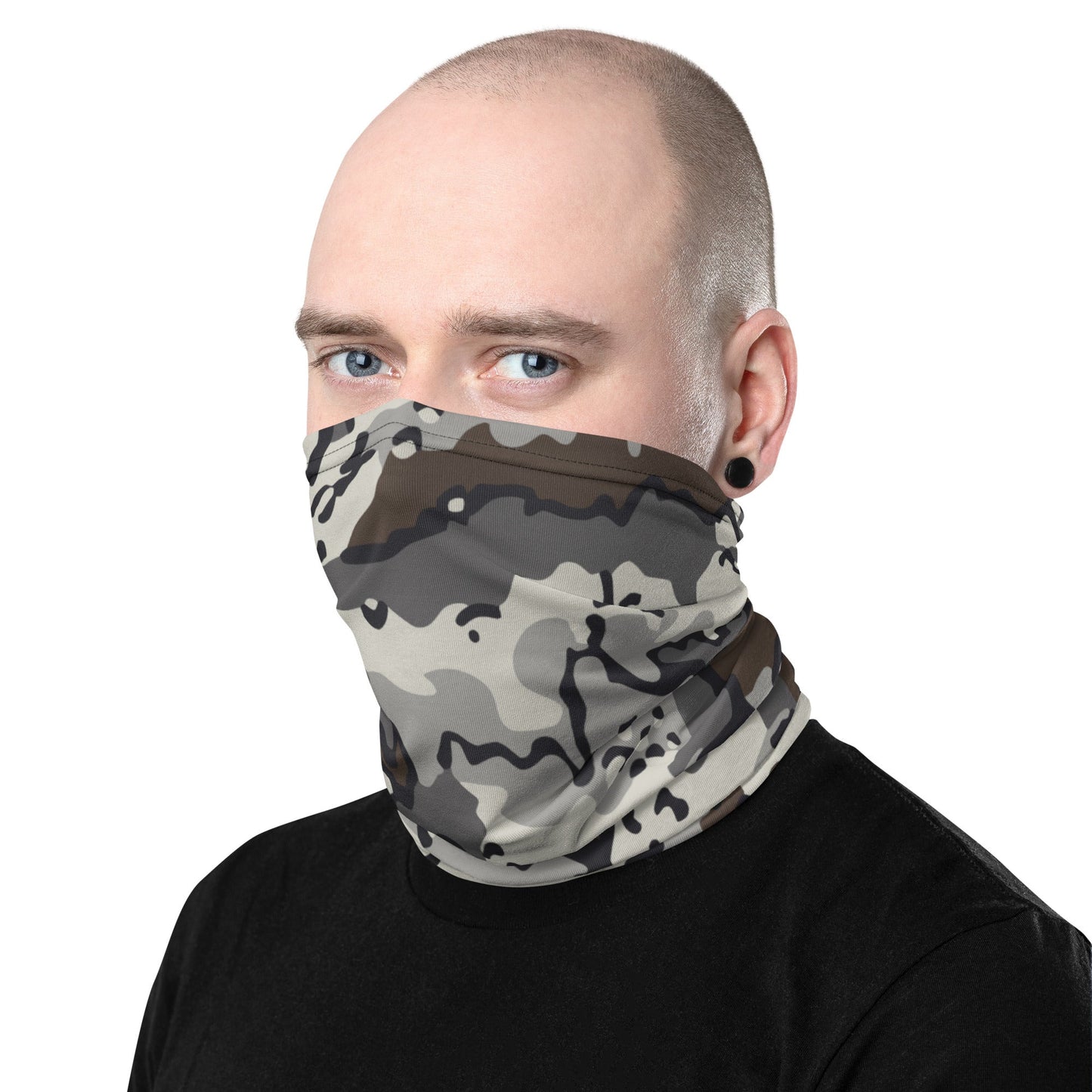 Alaska Chocolate Chip Tundra CAMO Neck Gaiter Gaiters