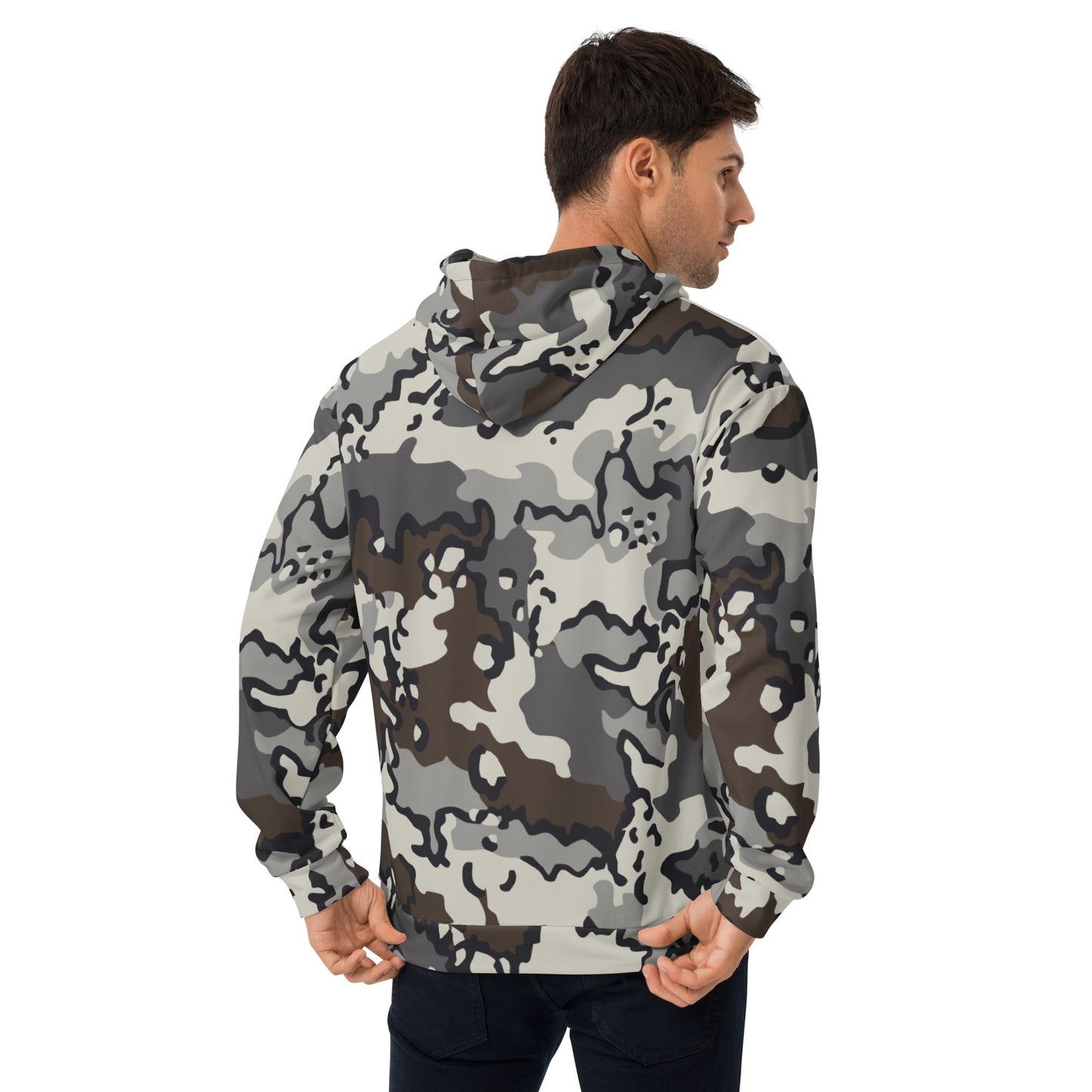 Alaska Chocolate Chip Tundra CAMO Unisex Hoodie - Hoodies