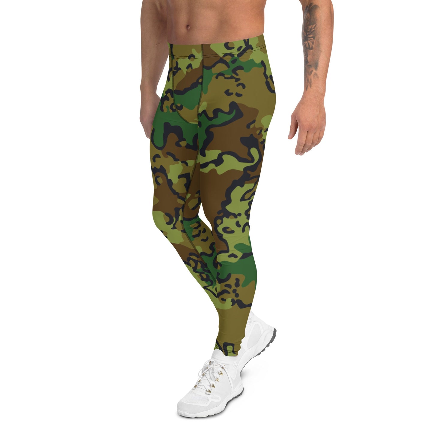 Alaska Chocolate Chip Woodland CAMO Mens Leggings