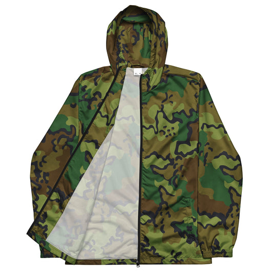 Alaska Chocolate Chip Woodland CAMO Mens windbreaker - Windbreakers