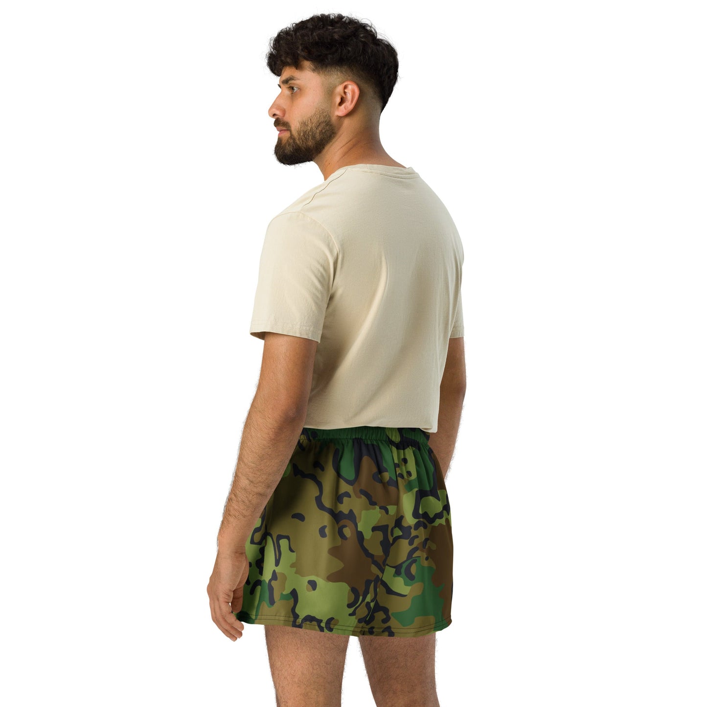 Alaska Chocolate Chip Woodland CAMO Unisex Athletic Shorts