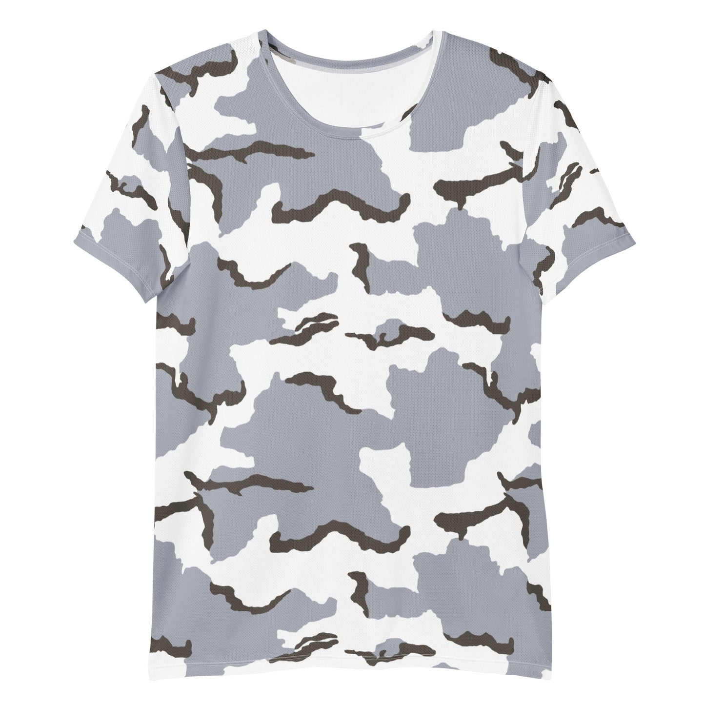 Alaska Tundra CAMO Mens Athletic T-shirt - T-Shirts