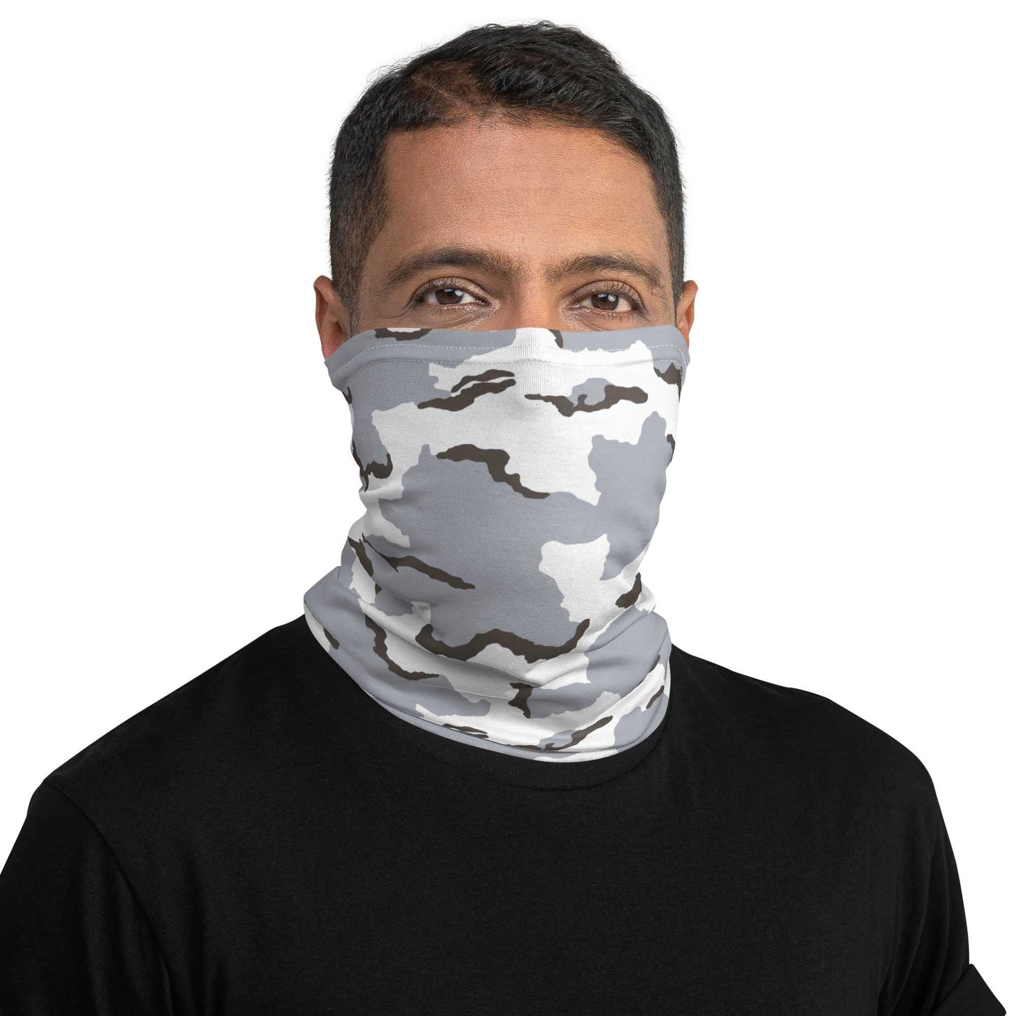 Fuschia Camo Neck Gaiter