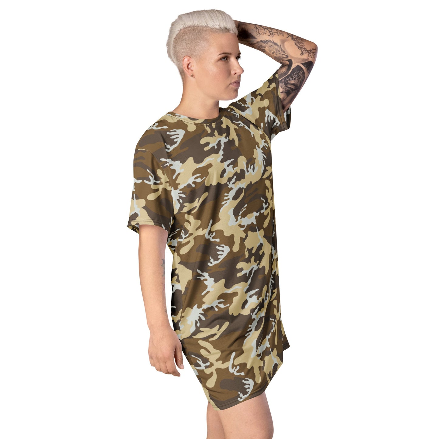 Aliens Movie Colonial Marines CAMO T-shirt dress - Womens T-Shirt Dresses
