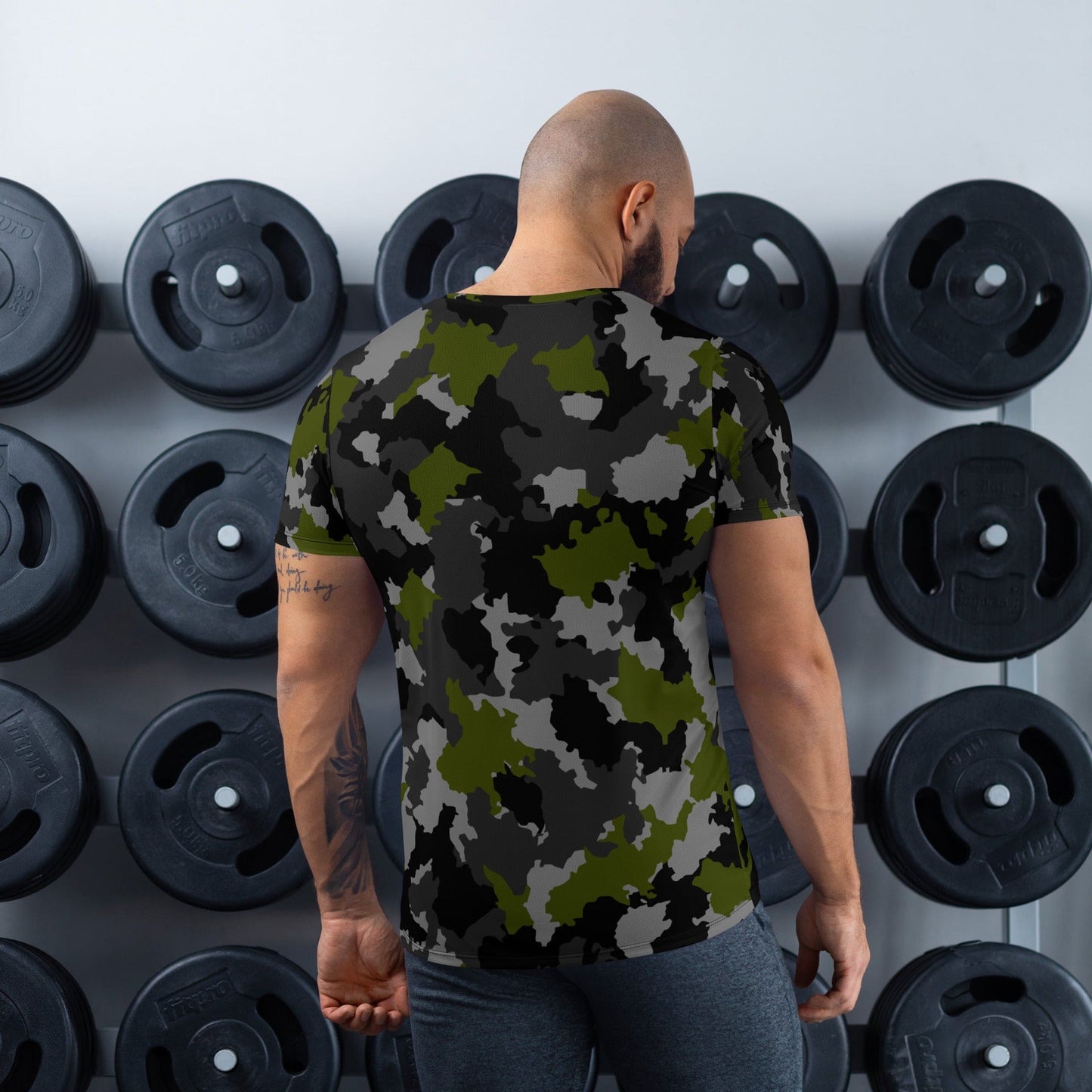 Alpha Jungle CAMO Mens Athletic T-shirt - T-Shirts