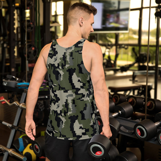 Alpine Invader CAMO Unisex Tank Top - Tops