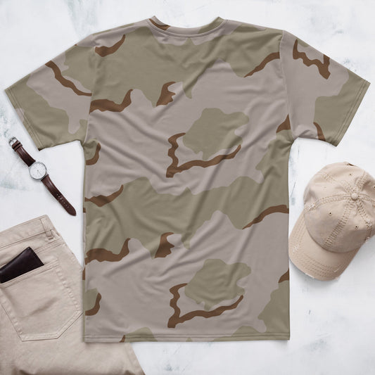 American Coffee Stain Desert Combat Uniform (DCU) CAMO Mens T-shirt - T-Shirts