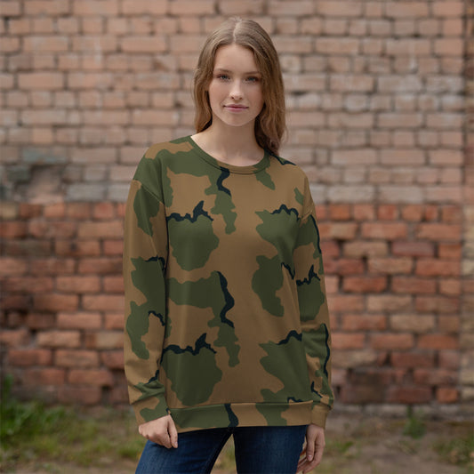 American Coffee Stain Mountain CAMO Unisex Sweatshirt - Sweatshirts