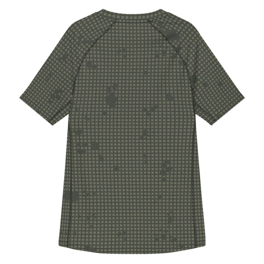 American Desert Night Camouflage Pattern (DNCP) CAMO Mens Short-Sleeve Rash Guard - Short-sleeve Guards