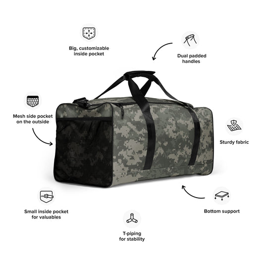 American Digital Army Combat Uniform (ACU) CAMO Duffle bag - Bags