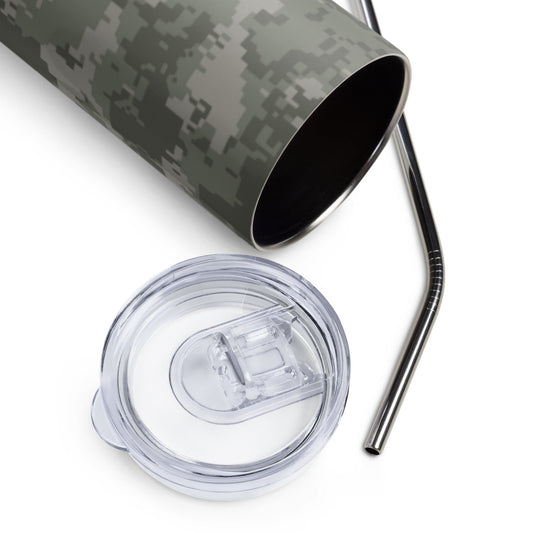 American Digital Army Combat Uniform (ACU) CAMO Stainless steel tumbler - Steel Tumbler