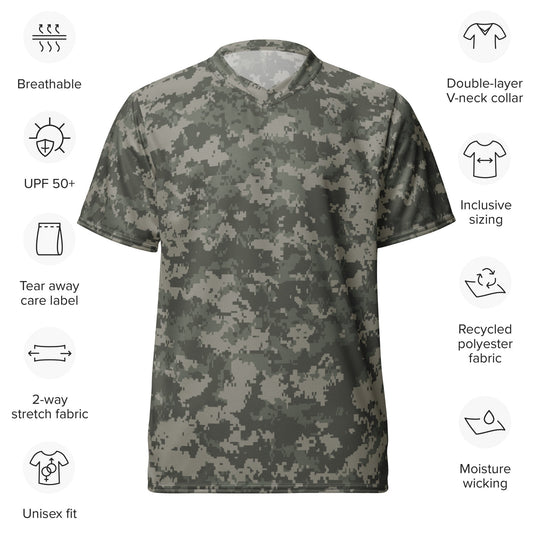 American Digital Army Combat Uniform (ACU) CAMO unisex sports jersey Sports Jerseys