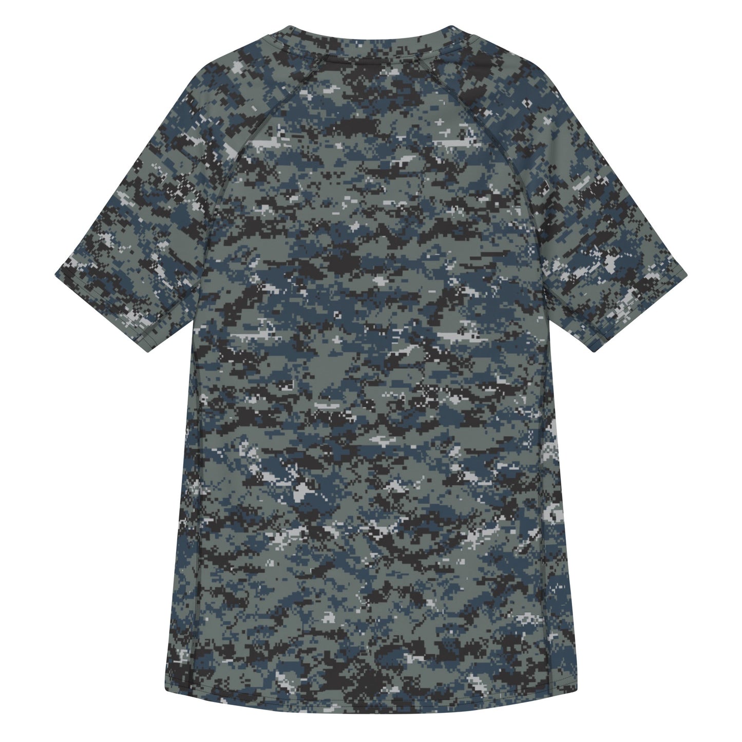 American Digital Blueberry CAMO Mens Short-Sleeve Rash Guard - Short-sleeve Guards