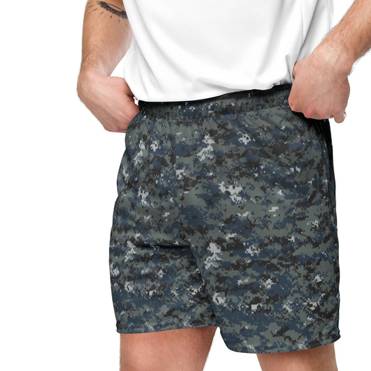American Digital Blueberry CAMO Unisex mesh shorts - Mesh Shorts