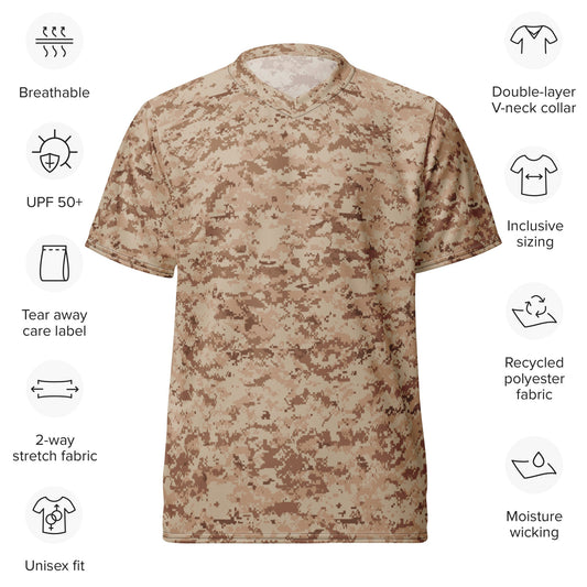 American Digital Desert CAMO unisex sports jersey - Sports Jerseys