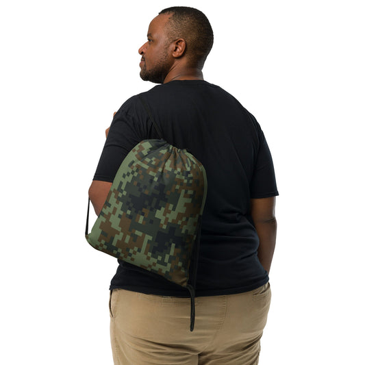 American Digital Dual-Tex Woodland CAMO Drawstring Bag - Bags