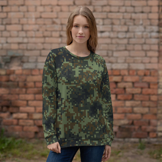 American Digital Dual-Tex Woodland CAMO Unisex Sweatshirt - Sweatshirts