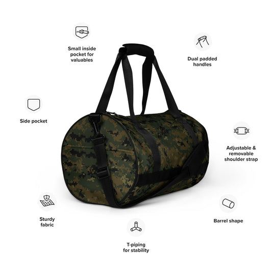 American Digital Woodland CAMO gym bag - Gym Bags