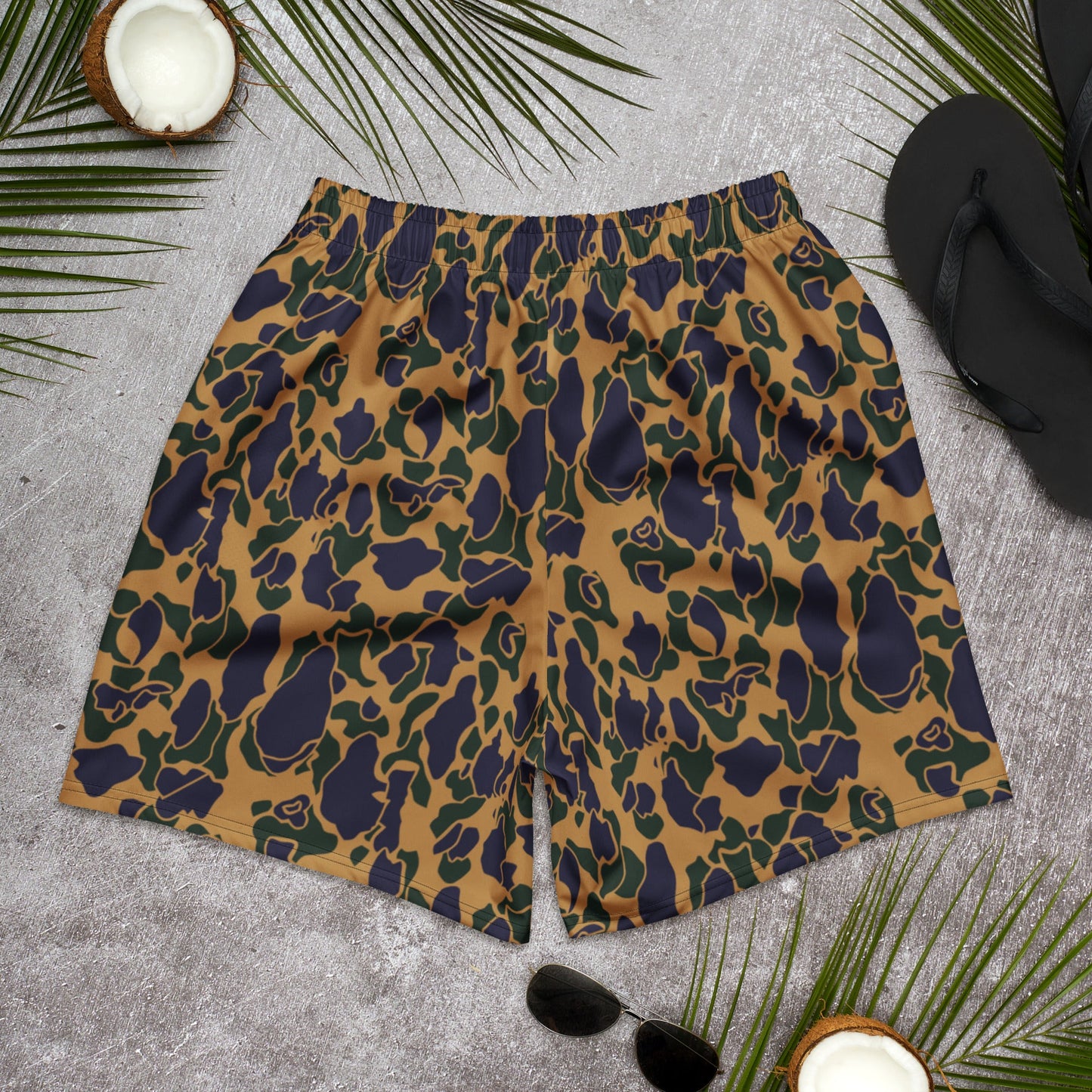 American Frog Skin Dusk CAMO Unisex Athletic Long Shorts