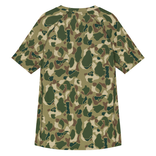 American Frog Skin Multi-terrain CAMO Mens Short-Sleeve Rash Guard - Short-sleeve Guards