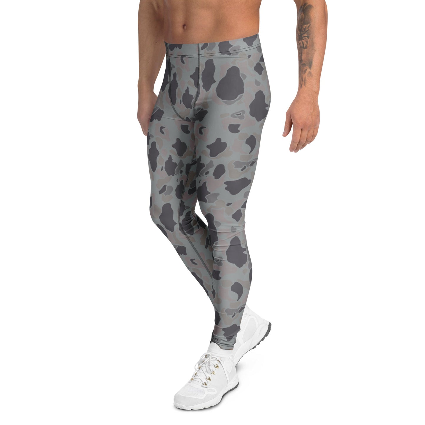 American Frog Skin Snow Shadow CAMO Mens Leggings