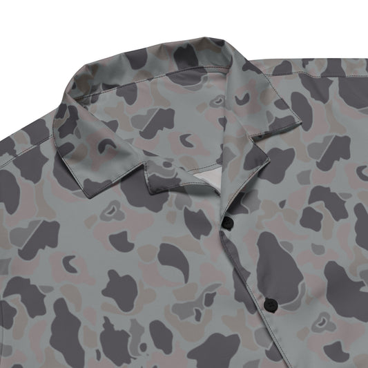 American Frog Skin Snow Shadow CAMO Unisex button shirt - Button Shirts