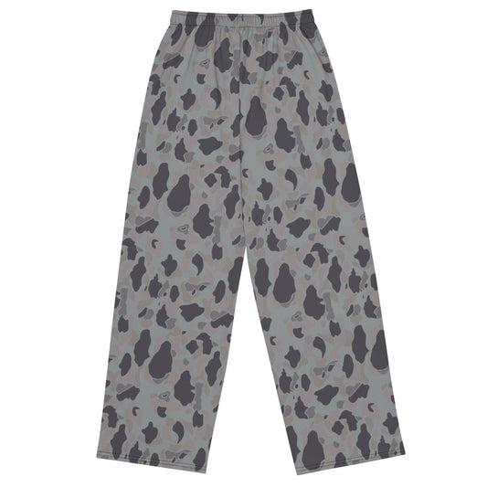 American Frog Skin Snow Shadow CAMO unisex wide-leg pants - Wide-leg Pants