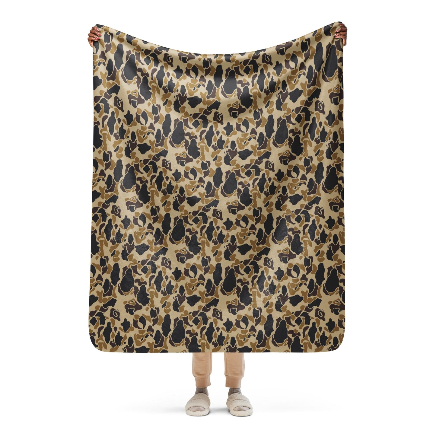 American Frog Skin Timberland CAMO Sherpa blanket - 50″×60″ - Blankets