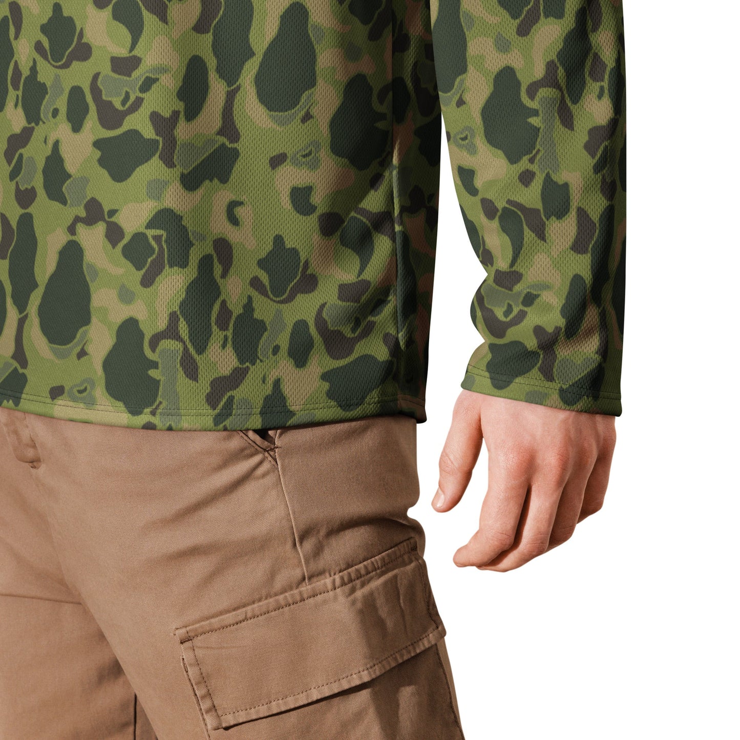 American Frog Skin Tropical CAMO hockey fan jersey - Hockey Jerseys