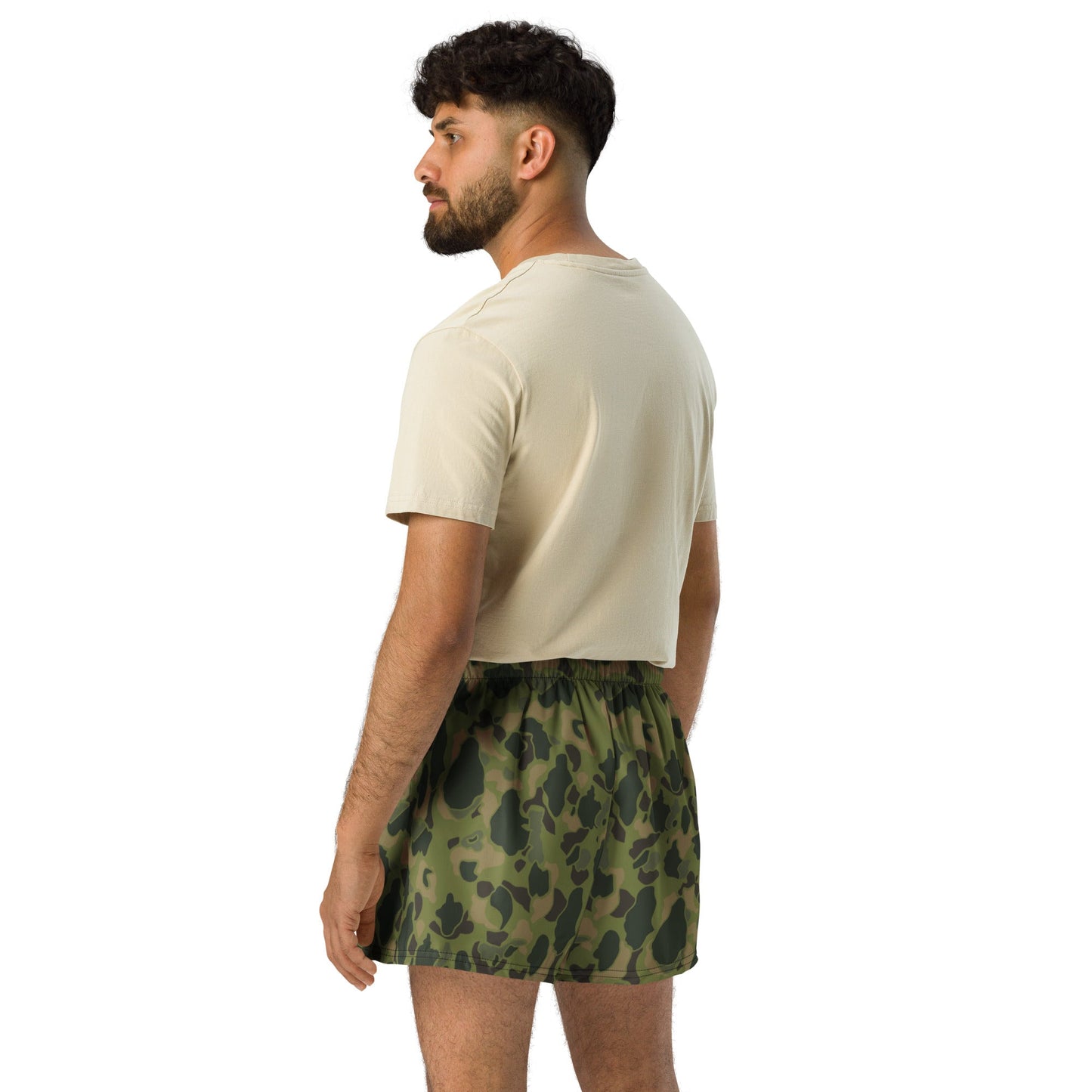 American Frog Skin Tropical CAMO Unisex Athletic Shorts